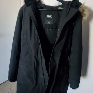 Aritzia Black Bancroft Parka XXS